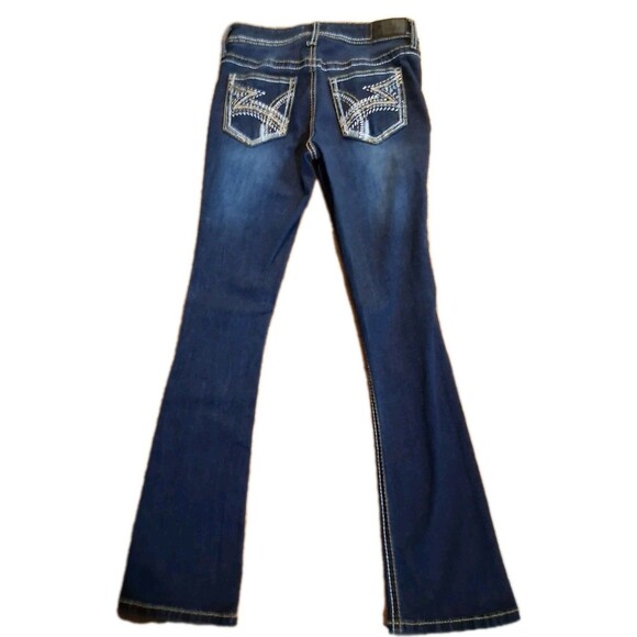Women's/Jr Girls True Luck Bootcut Jeans Size 5/6 - Picture 1 of 5